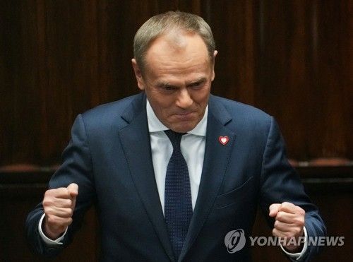 도날트 프란치셰크투스크 폴란드 총리 (사진출처 : 연합뉴스)