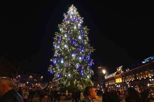 스트라스부르 크리스마스 트리 (사진출처: 이지앤북스)&nbsp;