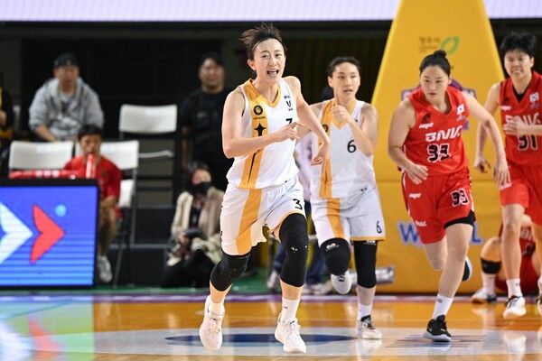 KB의 이채은 (사진출처 : WKBL 제공, 연합뉴스)