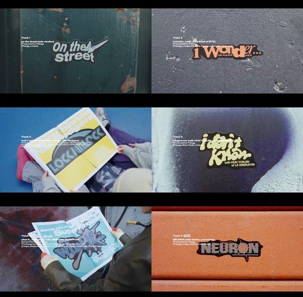 '호프 온 더 스트리트 VOL 1' 하이라이트 메들리 (사진 출처 : 빅히트뮤직)