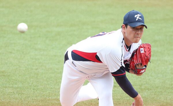 롯데 자이언츠 투수 나균안 선수 (사진 출처 : 뉴스1)