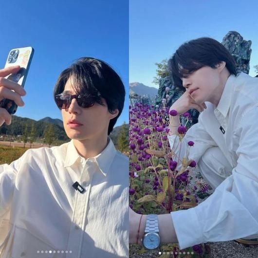 40대 동안 배우 이동욱 (사진 출처: 이동욱 SNS)