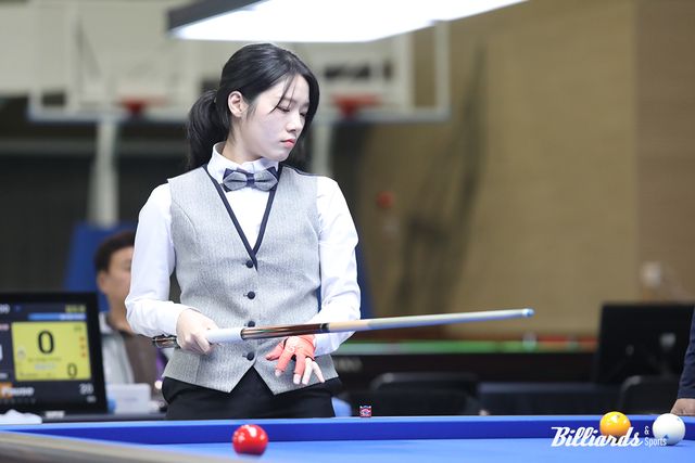 이유나와 결승전 대결 중인 김도경(대구). 사진=목포/이용휘 기자