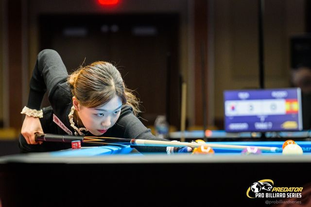 한국의 포켓볼 간판선수 서서아(전남)가 전국체전을 마치고 곧바로 오스트리아로 건너가 '세계여자10볼선수권대회'에 출전한다.&nbsp; 사진=프레데터 제공