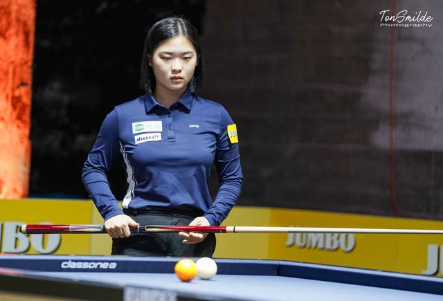 '한국의 홍일점' 김하은(충북)은 G조에서 2승을 거두며 1위를 차지했다.&nbsp;