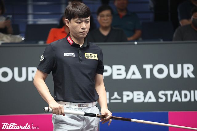 개인투어 첫 승리에 다시 도전하는 최성원(휴온스). 최성원은&nbsp;25일 오전 11시에 튀르키예의 륏피 체네트(하이원리조트)와 128강전을 치른다.