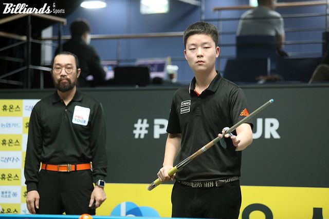 김영원은 1부 투어에 와일드카드로 세 차례 출전해 조재호를 비롯해 사파타, 레펀스 등 정상급 선수들과 승부를 벌였다.