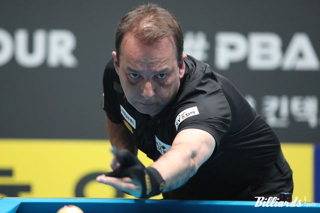 다니엘 산체스가 응우옌꾸옥응우옌을 세트스코어 3-1로 꺾고 32강에 올랐다. 사진=고양/김민영 기자