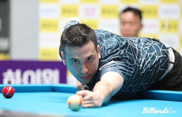 '여괴전' 김현석을 꺾고 16강에 오른 다비드 사파타. 사진=고양/이용휘 기자