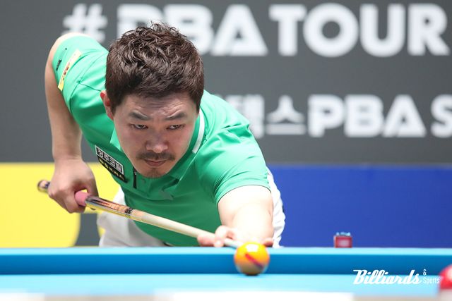 '우승 후보' 다비드 사파타를 잠재운 이상용이 첫 준결승 진출에 성공했다. 사진=고양/이용휘 기자