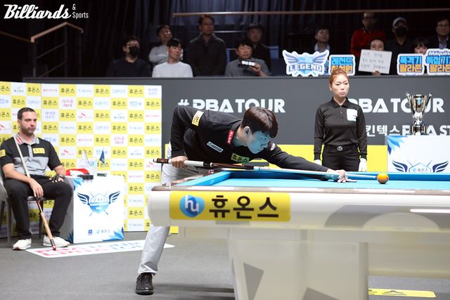 타이틀스폰서의 소속 선수가 결승에 올라와서 우승을 다툰 것은 이번 '휴온스 챔피언십'이 최초다.