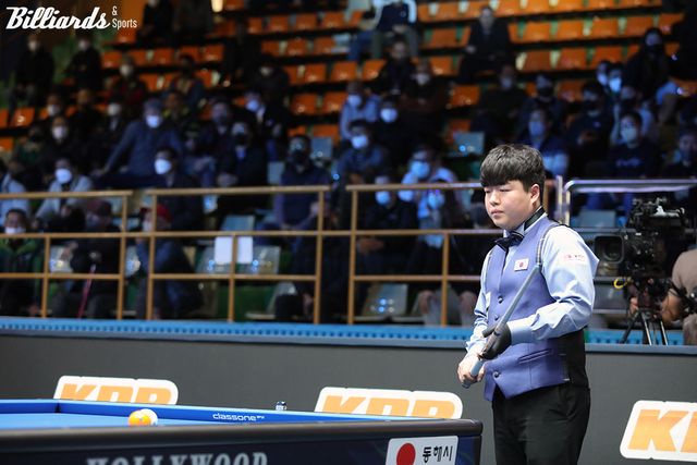 어린 시절 롤모델에서 매탄고 선후배, 그리고 이제는 라이벌로 김행직과 어깨를 나란히 하게 된 조명우(서울시청-실크로드시앤티). 국내외 무대에서 두 선수의 경쟁과 활약이 기대를 모으고 있다.&nbsp; &nbsp;사진=빌리어즈앤스포츠 DB