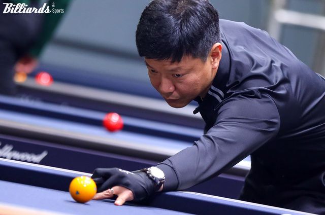 마지막 경기에서 레가즈피를 꺾은 박수영(강원).