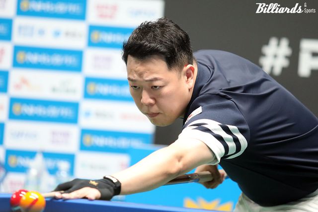 지난 2차 투어 이후 오랜만에 32강에 올라온 강동궁(SK렌터카).