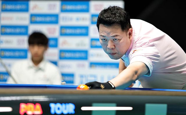 32강전에서 임성균을 3-0으로 꺾고 16강에 오른 강동궁. 사진=PBA 제공