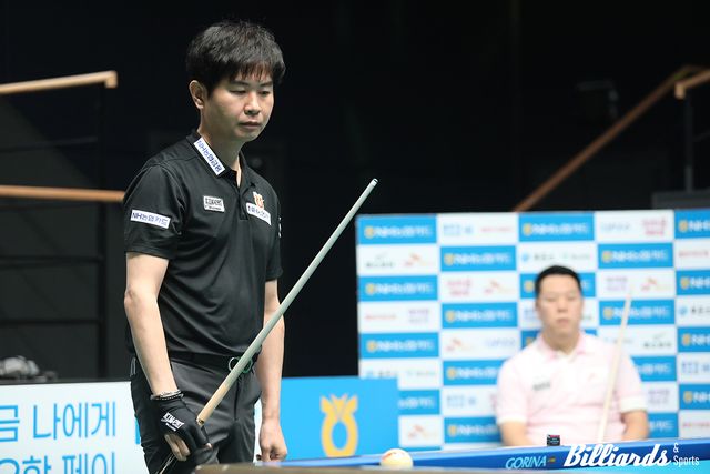 강동궁을 16강에서 꺾고 8강에 오른 김현우. 사진=고양/이용휘 기자