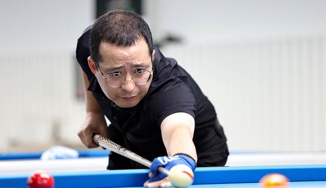 1차전 우승자 이재천은 3차전에서 다시 4강 진출을 노리게 됐다.&nbsp; 사진=PBA 제공