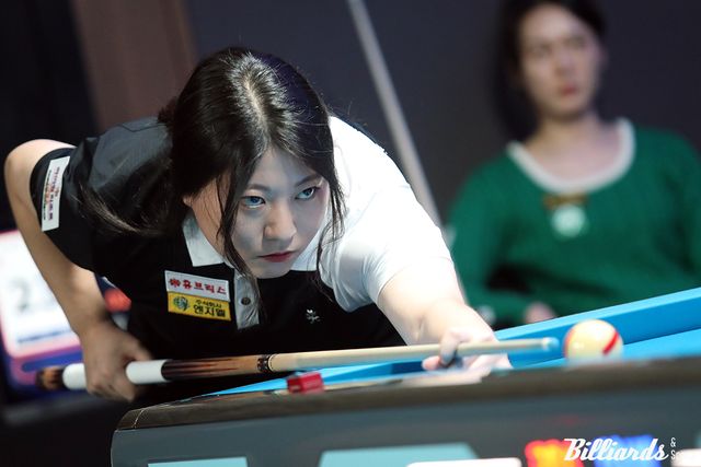 32강에서 스롱과 만나는 오도희. 지난 세 차례 투어에서 오도희는 연속 16강 진출로 데뷔 이래 최고의 활약을 펼치고 있다.