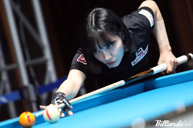 '신데렐라' 최혜미(웰컴저축은행)가 '하이원리조트 챔피언십' 첫 경기에서 무난하게 승리를 거두고 32강에 진출했다.&nbsp; 사진=정선/이용휘 기자