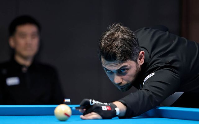 김경민에게 3-1로 승리하며 64강에 진출한 잔 차파크(블루원리조트).