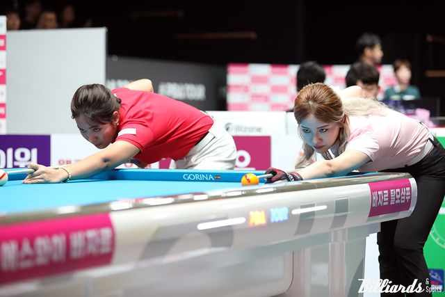 4차 투어 '에스와이 LPBA 챔피언십' 32강전에서는 최연주에게 져 탈락했다.