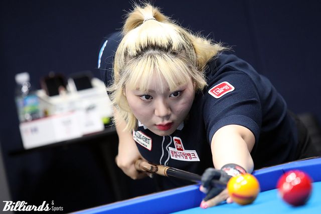 '투어 2승' 김예은(웰컴저축은행)은 지난 시즌 두 차례 연속 준우승을 차지한 뒤 7차례 출정에서 크게 부진했으나, 이번 투어에서 8강까지 진출하며 부활의 시동을 걸었다.