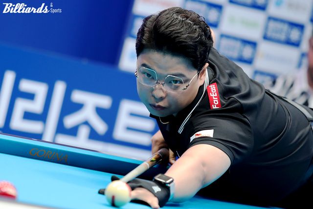 김영원에게 아쉽게 져 8강행에 실패한 홍종명.