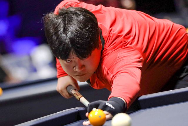 6일 새벽에 열린 이번 대회에 출전한 한국의 손준혁.