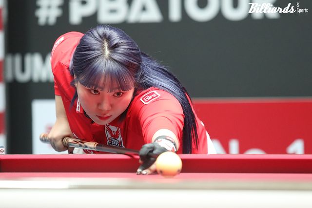 2세트와 6세트에서 활약하며 웰컴저축은행의 승리에 기여한 김예은. 사진=고양/이용휘 기자