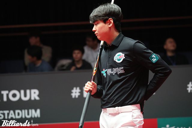 다니엘 산체스(에스와이)를 물리친 신정주(하나카드). 사진=고양/이용휘 기자