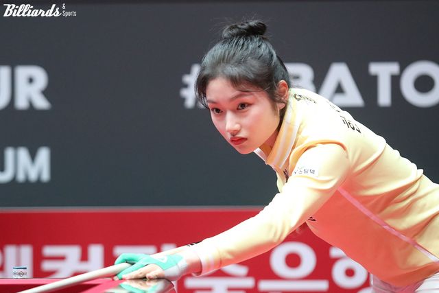 이번 시즌 PBA에 합류한 후 팀의 에이스로 자리잡은 한지은.