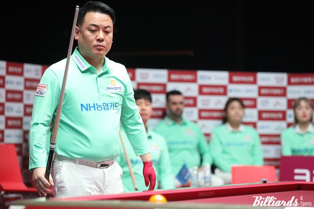 NH농협카드가 무려 29승 9패의 역대 최고 승률을 보이고도 마지막까지 정규리그 우승을 확정하지 못하고 있다.&nbsp; 사진=빌리어즈앤스포츠 DB