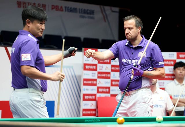 2라운드 2위에 오른 하이원리조트.