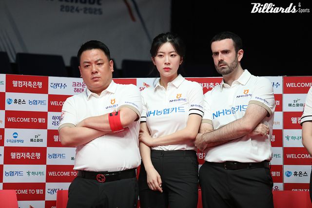 NH농협카드는 3승 2패(승점9)로 3위에 올라 막판 역전 우승을 노리고 있다.