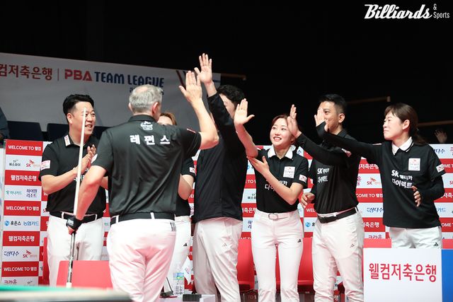 SK렌터카는 1라운드에 이어 2라운드까지 우승이 유력한 상황. 팀리그 사상 최초로 라운드 연속 우승을 달성할 수 있을지 주목된다.