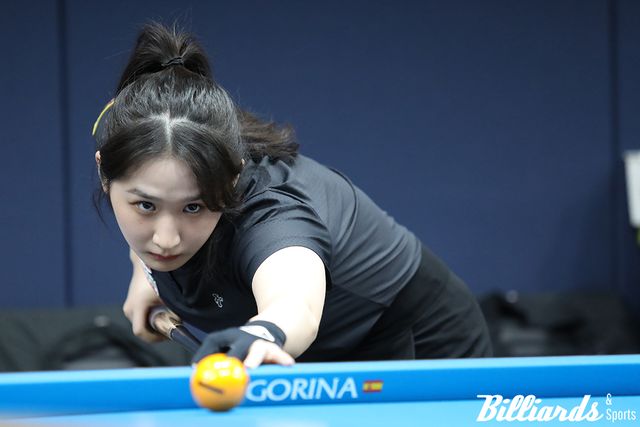 LPBA 투어 데뷔 후 첫 32강에 진출한 김채연.