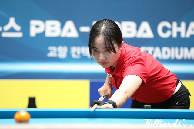 8강에서 오지연과 대결한 황민지