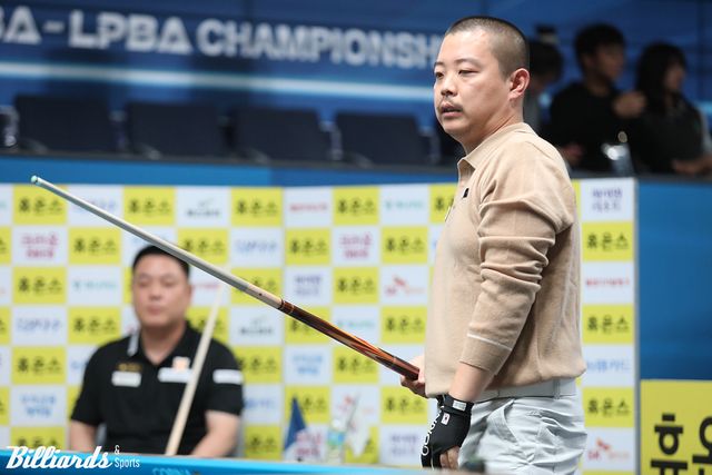 이번 대회에서&nbsp;부라크 하샤시(하이원리조트), 베트남의 마민껌(NH농협카드), 그리고 조재호까지 꺾고 16강에 처음 올라간 박승희2.