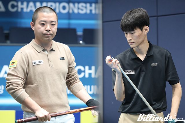 이번 투어 최대 이변을 일으키고 있는 박승희2와 와일드카드 돌풍의 주인공 김홍민이 8강에서 맞붙는다. 사진=고양/이용휘 기자