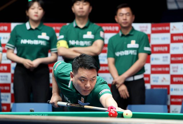 NH농협카드의 주장 조재호. NH농협카드 역시 3일차에 첫 승을 신고했다.