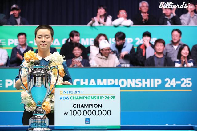 '최연소 우승' 김영원(17)이 우승상금 1억원을 획득하며 '제비스코 상금랭킹' 상위권에 진입했다.&nbsp; 사진=고양/이용휘 기자