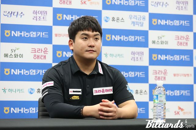 프로당구 6차 투어 'NH농협카드 PBA 챔피언십'에서 준우승을 차지한 오태준. 사진=고양/이용휘 기자