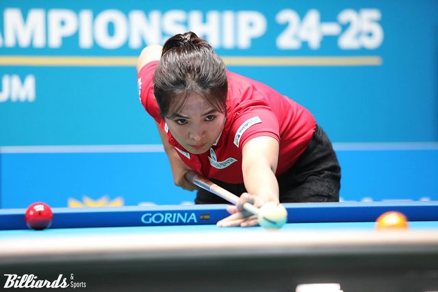 스롱은 6차 투어 'NH농협카드 LPBA 챔피언십' 8강전에서 1세트 승리 이후 두 차례 박빙의 승부에서 패하면서 김민영(우리금융캐피탈)에게 1-3으로 져 탈락했다.