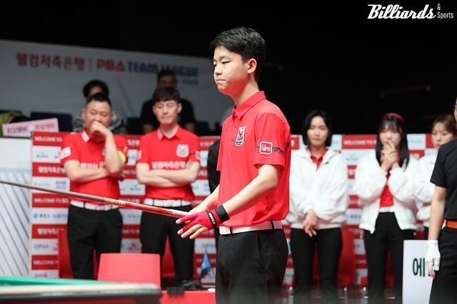 김영원은 2라운드 마지막 경기 우리금융캐피탈전 7세트에 나와 다비드 사파타(스페인)를 상대로 1이닝 첫 타석에 퍼펙트큐 11점을 성공시켜 웰컴저축은행의 우승을 견인했다.