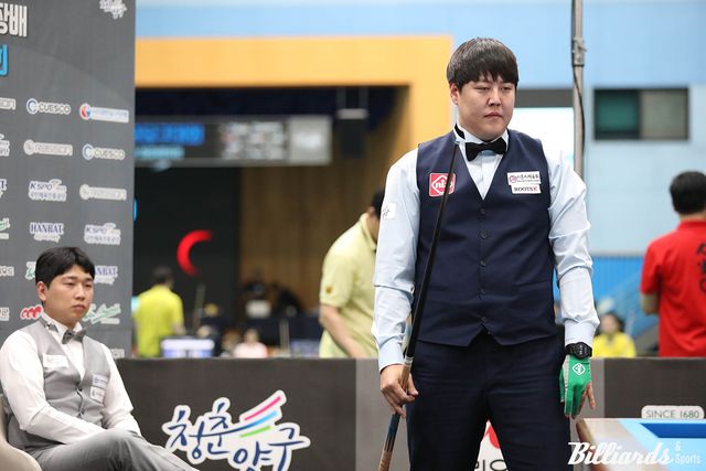 결승 경기 장면.