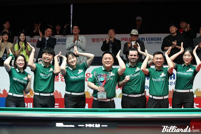 NH농협카드는 3라운드에서 2패 후 6연승을 달리며 우승트로피를 차지했고, 다시 한번 연승 행진을 이어가고 있다.