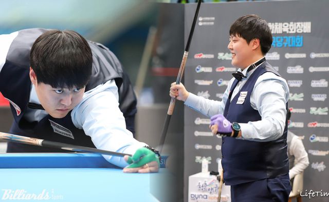 '주니어 세계선수권 준우승' 출신 이범열(시흥체육회)이 '제19회 대한체육회장배 2024 전국당구대회'에서 생애 첫 우승을 차지했다.&nbsp; 사진=양구/이용휘 기자, 대한당구연맹 제공.