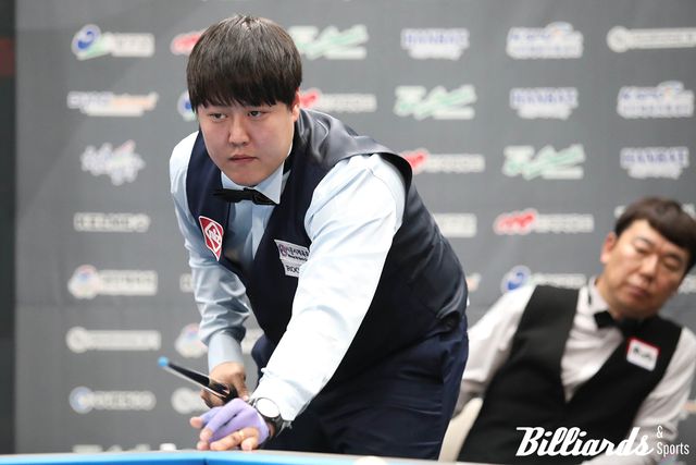 이형래를 꺾고 첫 전국대회 결승에 오른 이범열.