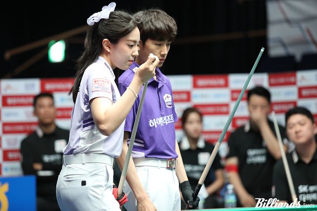 하이원리조트 4세트 혼합복식 전지우-임성균.