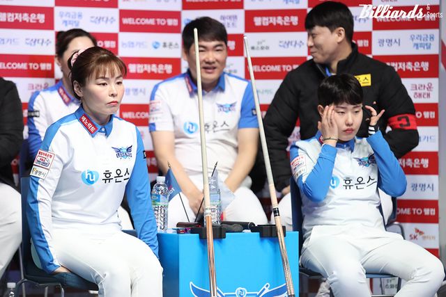 이번 시즌에 처음 팀리그에 합류한 이신영은 지난 3라운드까지 2세트 여자복식전에서 5승 14패에 그쳤다.